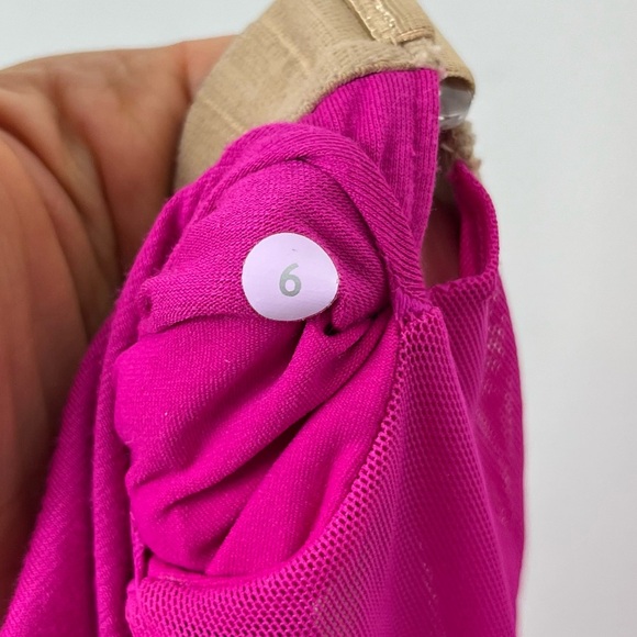 Lululemon Cross My Heart Tank Paris Pink Sz 6 - Picture 9 of 9